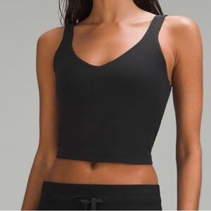 Lululemon Black Print Align Top